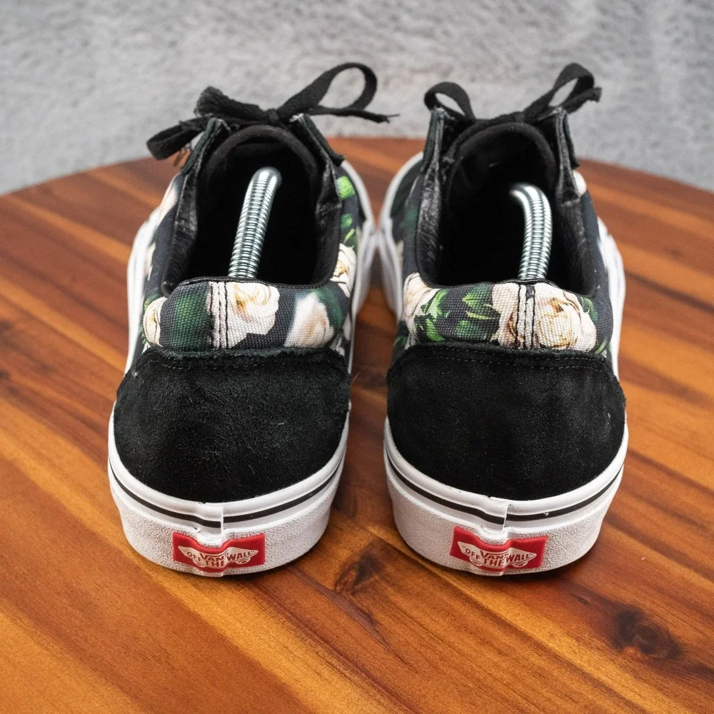 VANS Old Skool Romantic Floral & Black 2018 SZ Men's 11.5 Woman's 13